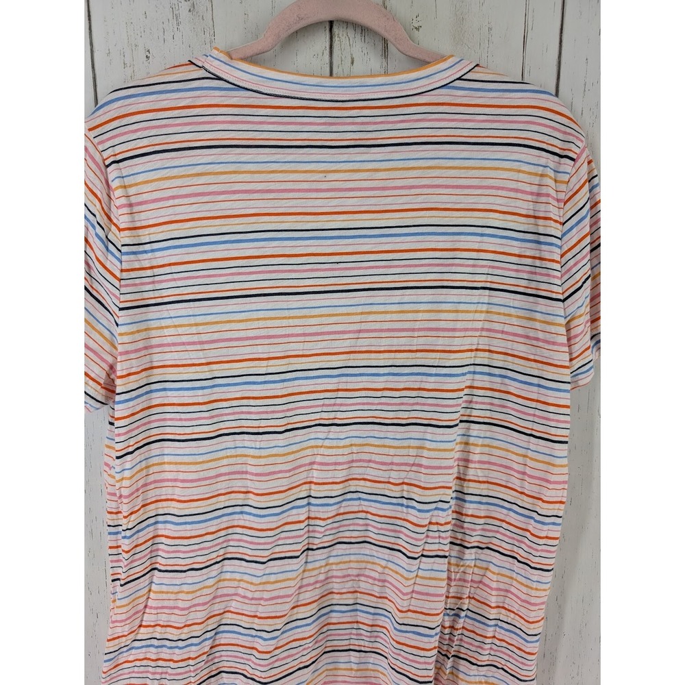 LOFT Women's Striped Multicolor Top - Picture 6 of 8